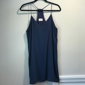 Navy mini dress